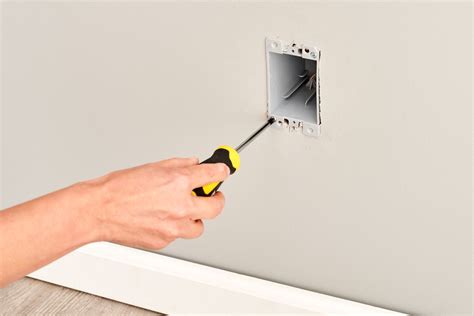 how to cut out an electrical box in drywall|electrical outlet box for drywall.